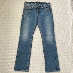 Silver Suki Vintage Bootcut Light Blue Jeans
